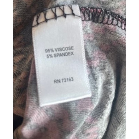 Cupio Size Small Women's Blouse Crew‎ Neck w/ 3/4 Sleeves Multicolor - Picture 5 of 5